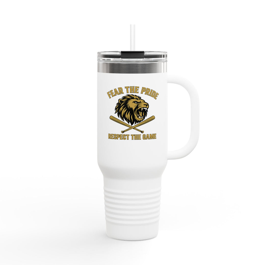 FEBA Lions Baseball Polar Camel Travel Mug 40oz