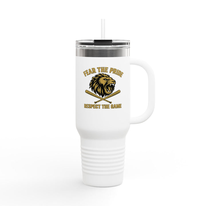 FEBA Lions Baseball Polar Camel Travel Mug 40oz