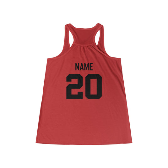 Palm Harbor Lady Canes Women's Flowy Racerback Tank