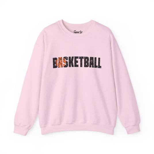 Basketball Adult Unisex Basic Crewneck Sweatshirt