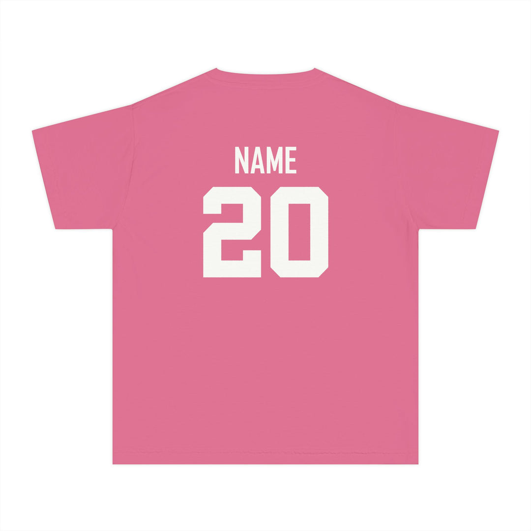 Latrobe Boys Soccer Unisex Youth Premium T-Shirt - Cancer Design