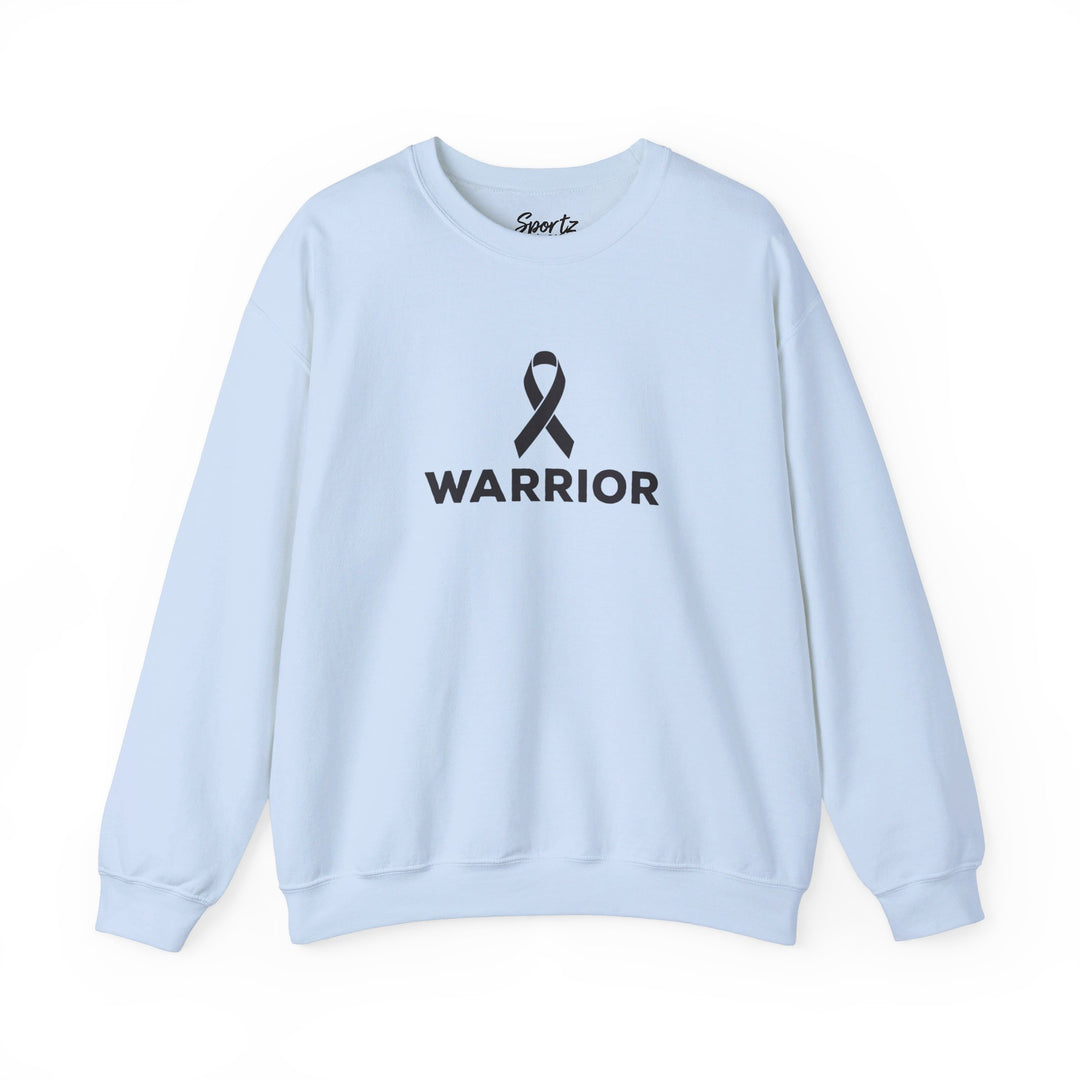 Cancer Ribbon Warrior Adult Unisex Crewneck Sweatshirt