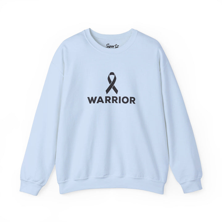 Cancer Ribbon Warrior Adult Unisex Crewneck Sweatshirt