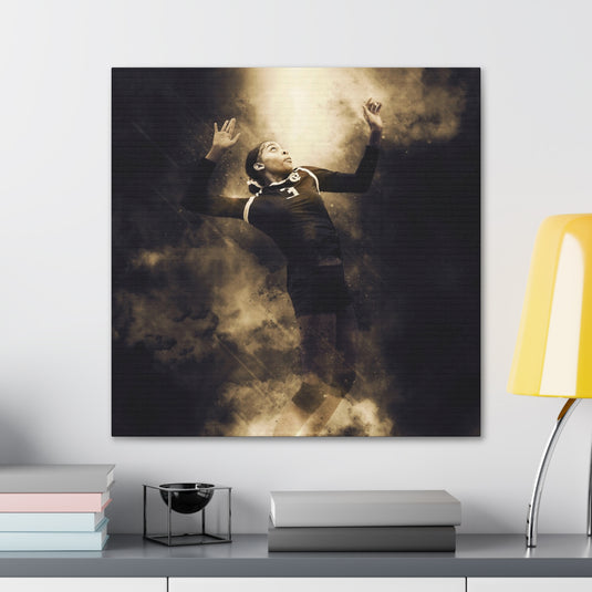 Quick Slants Photography Custom Athlete Canvas