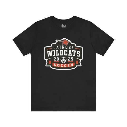 Latrobe Boys Soccer League Unisex Adult T-Shirt - Roster on back