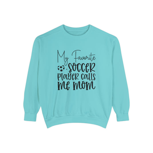 My Favorite Soccer Player Adult Unisex Premium Crewneck Sweatshirt