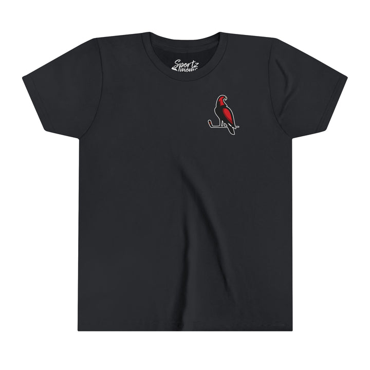 Wheeling Lightningbirds Unisex Youth Mid-Level T-Shirt - Bird Only