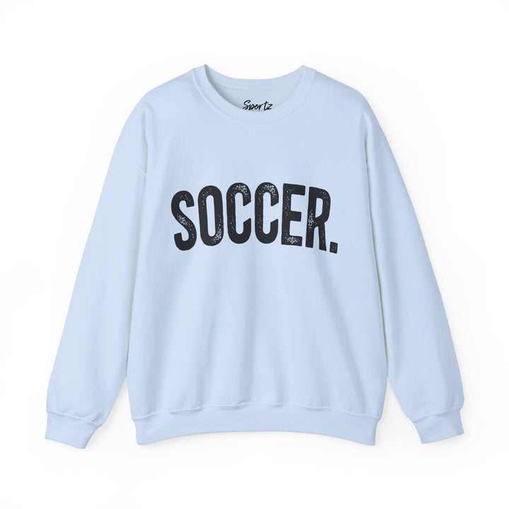 Rustic Design Soccer Adult Unisex Crewneck Sweatshirt