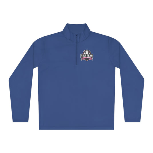 Unisex Adult Long Sleeve Quarter-Zip Pullover