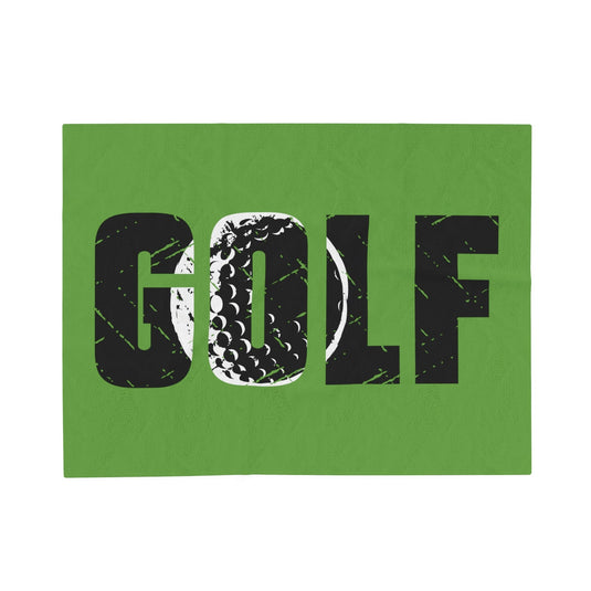 Golf Plush Blanket