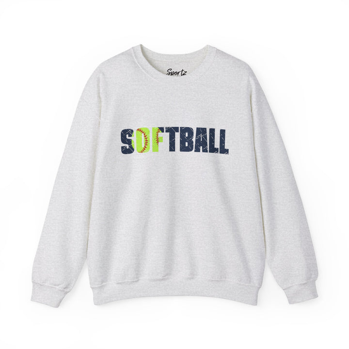 Softball Adult Unisex Crewneck Sweatshirt