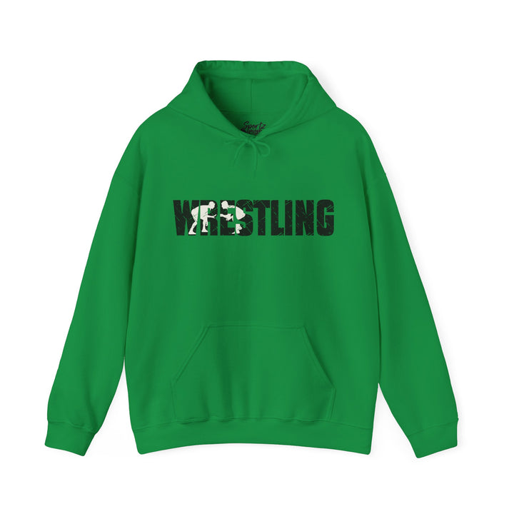 Wrestling Adult Unisex Hooded Sweatshirt