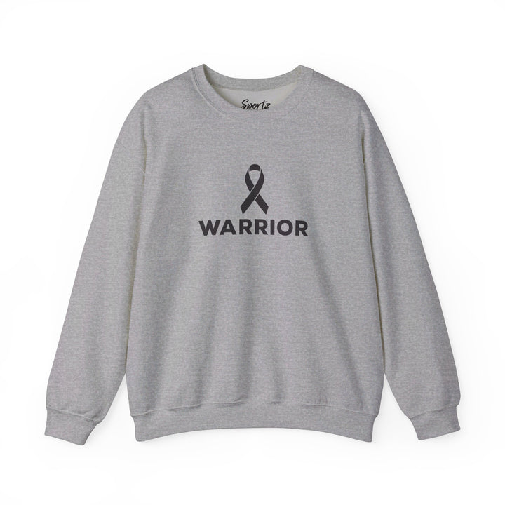 Cancer Ribbon Warrior Adult Unisex Crewneck Sweatshirt