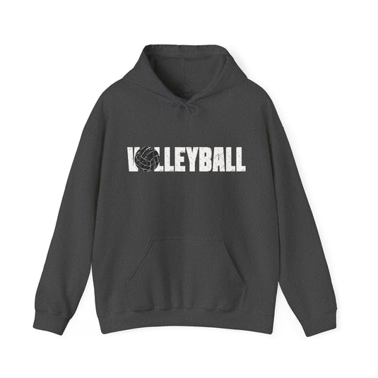Volleyball Adult Unisex Basic Hooded Sweatshirt
