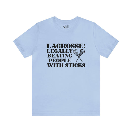 Lacrosse Legally Adult Unisex Mid-Level T-Shirt