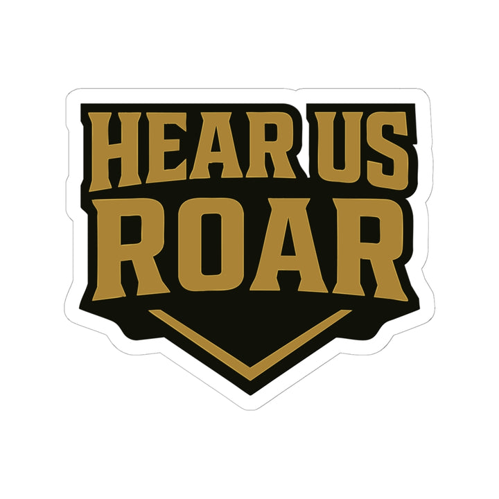 FEBA Lions Baseball Kiss-Cut Stickers