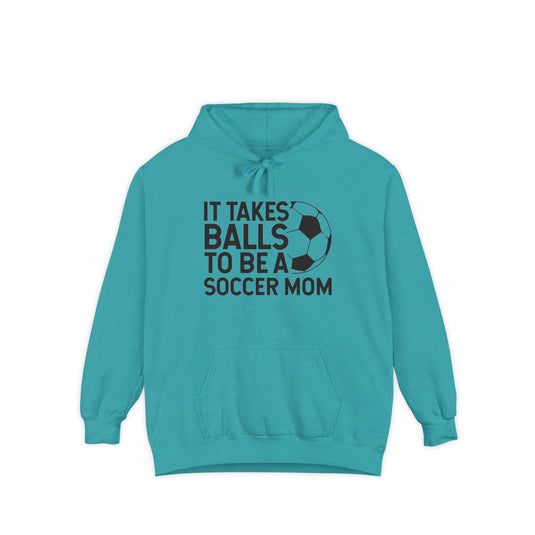 It Takes Balls Soccer Adult Unisex Premium Hooded Sweatshirt