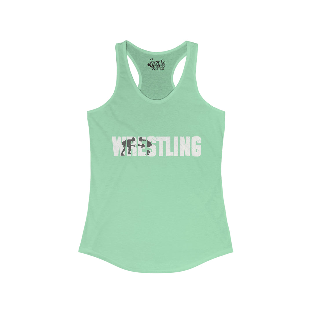 Wrestling Adult Women's Racerback Tank