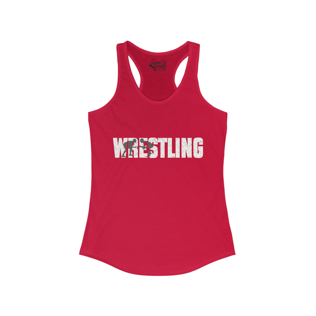 Wrestling Adult Women's Racerback Tank