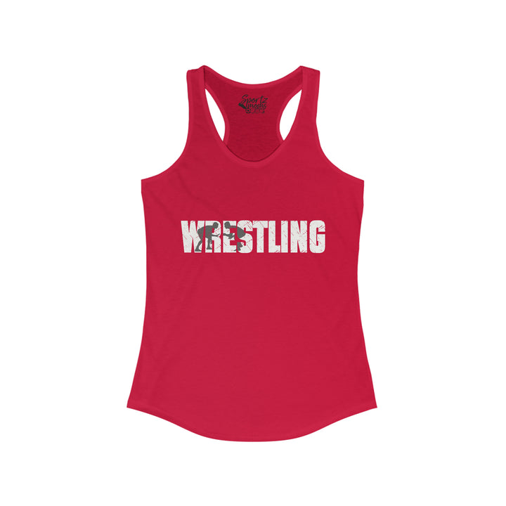 Wrestling Adult Women's Racerback Tank