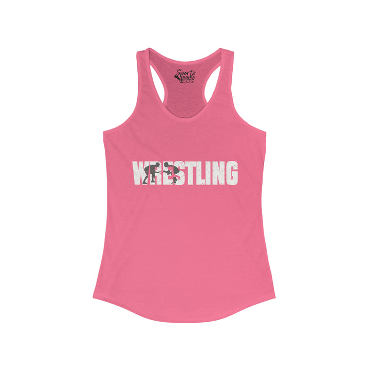 Wrestling Adult Women's Racerback Tank