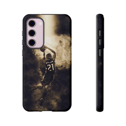 Custom Picture Tough Phone Case - Smoke Effect