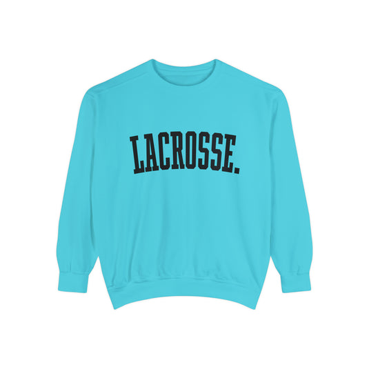 Tall Design Lacrosse Adult Unisex Premium Crewneck Sweatshirt