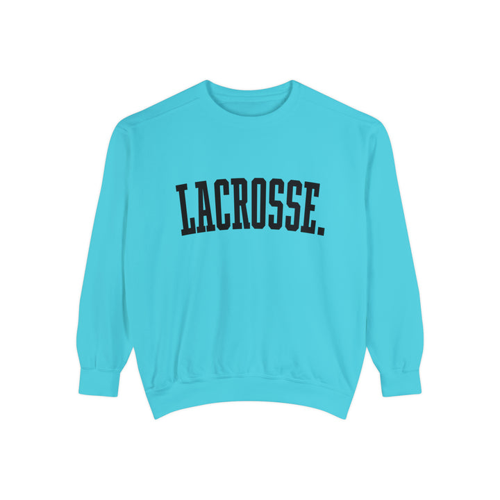 Tall Design Lacrosse Adult Unisex Premium Crewneck Sweatshirt