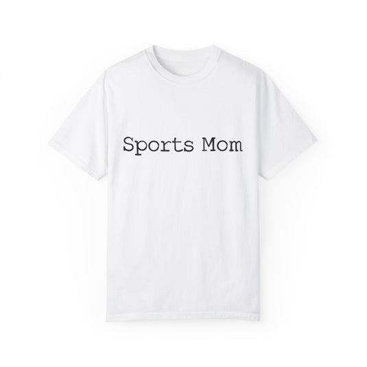 Sports Mom Adult Unisex Premium T-Shirt - Typewriter Design