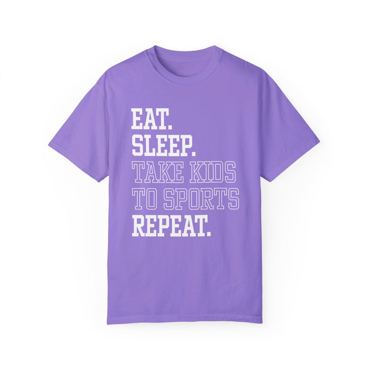 Eat Sleep Take Kids To Sports Repeat Adult Unisex Premium T-Shirt