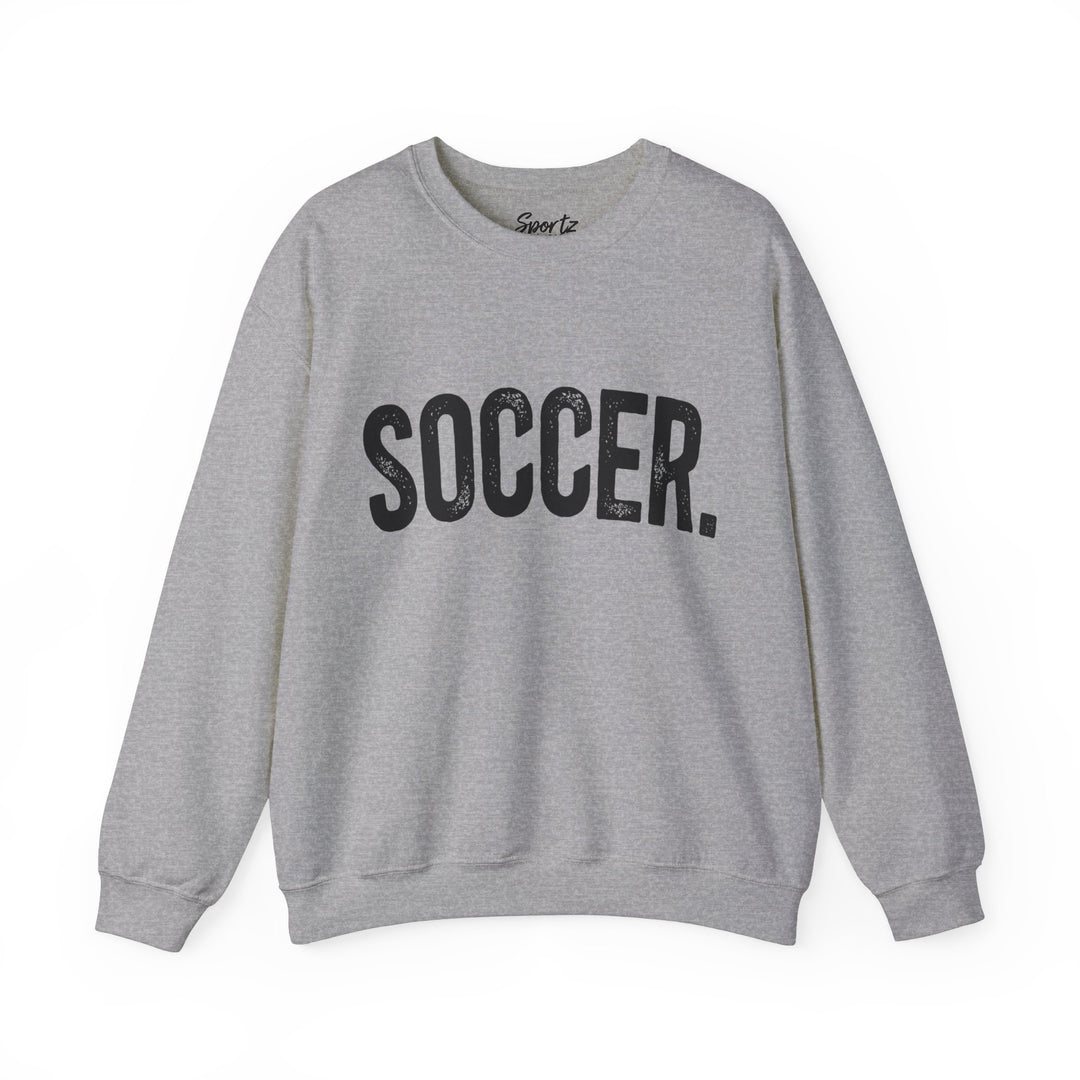 Rustic Design Soccer Adult Unisex Crewneck Sweatshirt