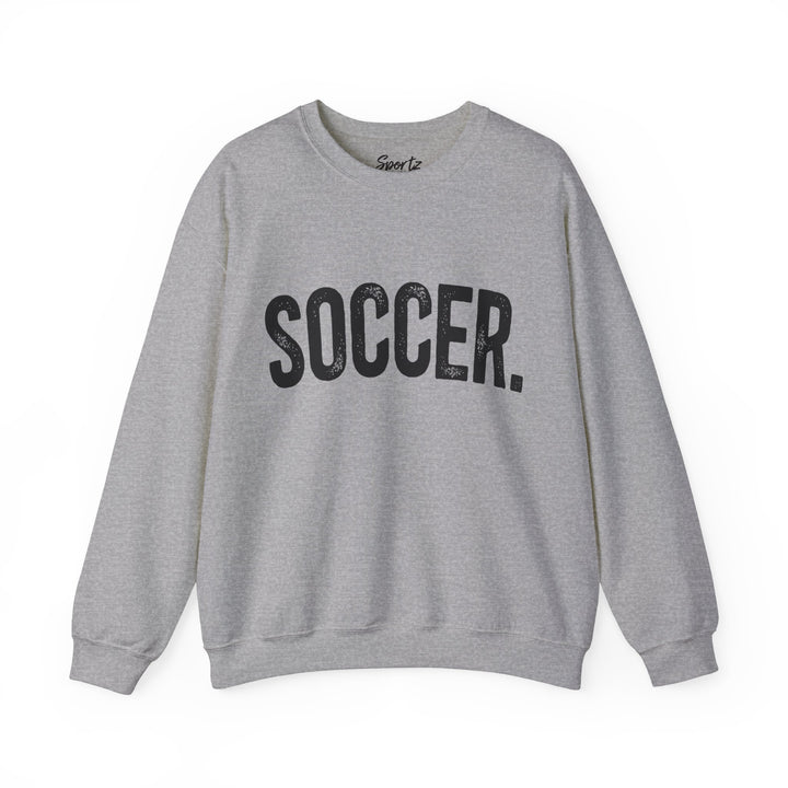 Rustic Design Soccer Adult Unisex Crewneck Sweatshirt