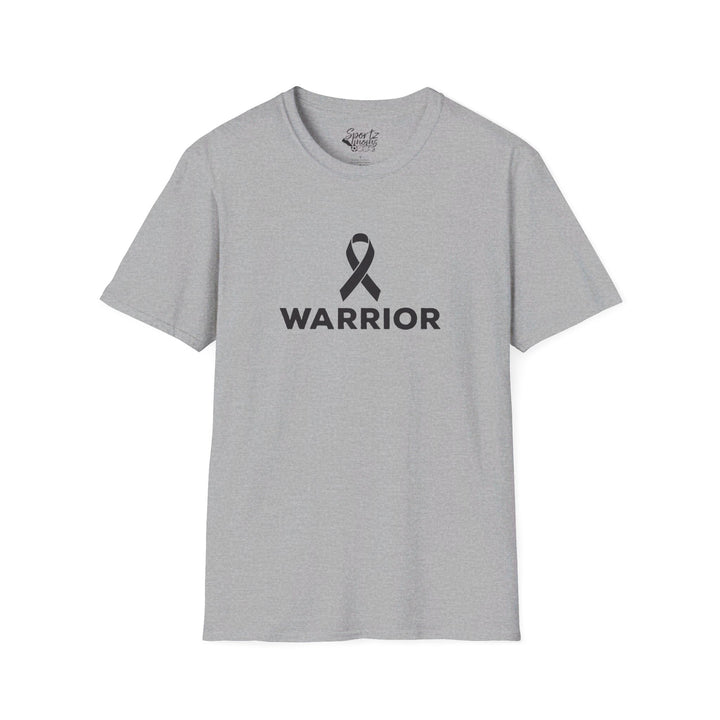 Cancer Ribbon Warrior Adult Unisex T-Shirt