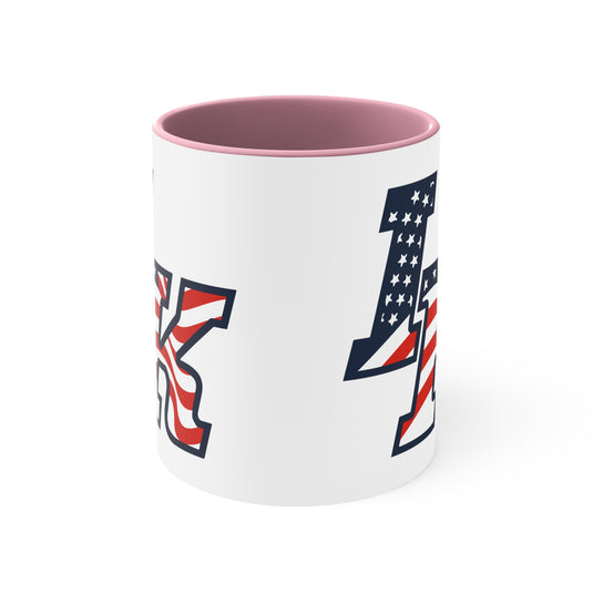 Iron Knights 11 oz Accent Mug - Flag Design