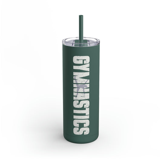 Gymnastics 20oz Skinny Matte Tumbler