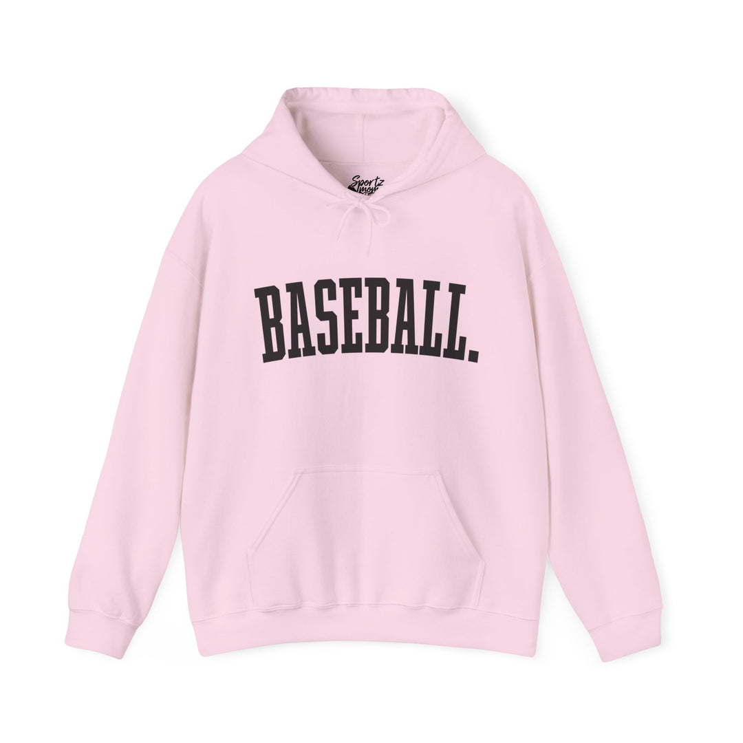 Tall Design Baseball Adult Unisex Hooded Sweatshirt