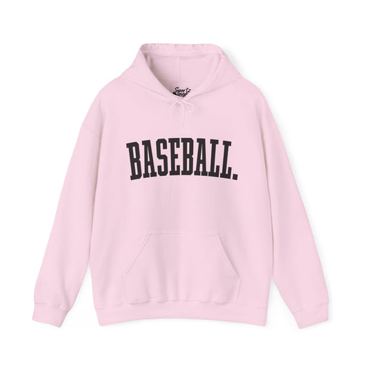 Tall Design Baseball Adult Unisex Basic Hooded Sweatshirt