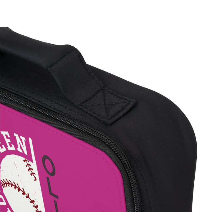 Baseball Lunch Bag - Snack Queen w/Custom Name