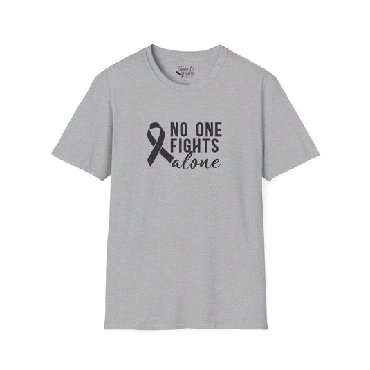 No One Fights Alone Adult Unisex Basic T-Shirt