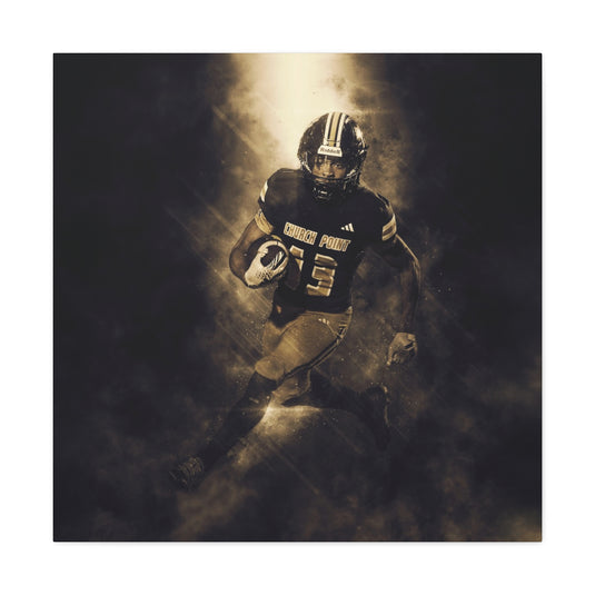 Quick Slants Photography Custom Athlete Canvas