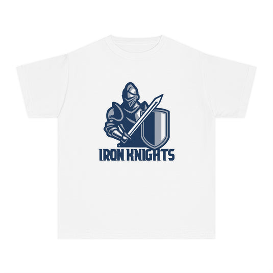 Iron Knights Youth Premium Tshirt - w/Knight Logo Only