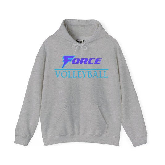 Force Volleyball Club Adult Unisex Basic Hooded Sweatshirt