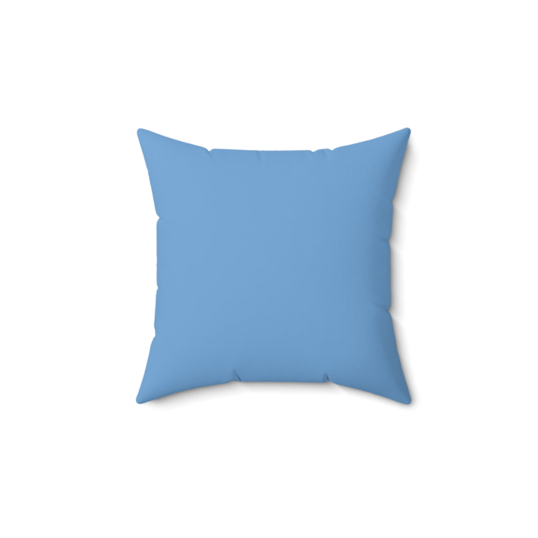 Custom Picture Block Name Polyester Pillow
