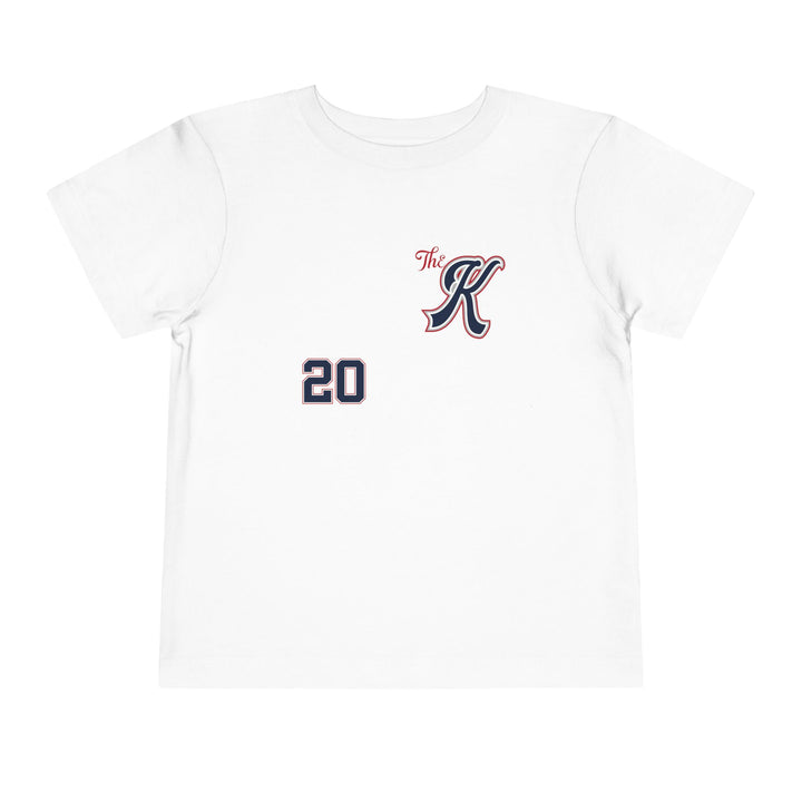 Iron Knight's Toddler Unisex T-Shirt - White Jersey Match