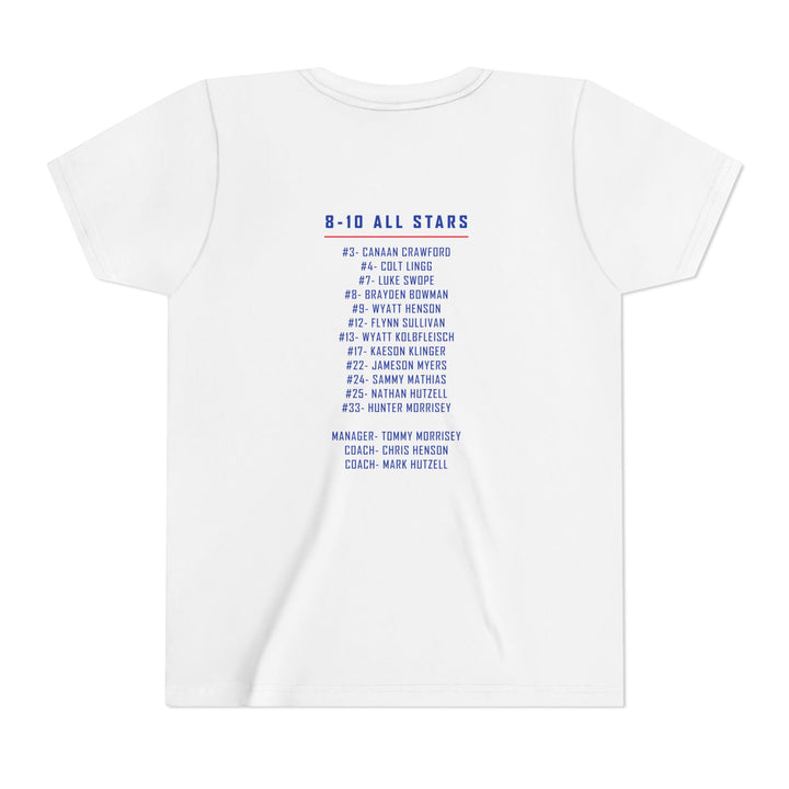 Valley Little League Baseball Unisex Youth Mid-Level T-Shirt - District Champions