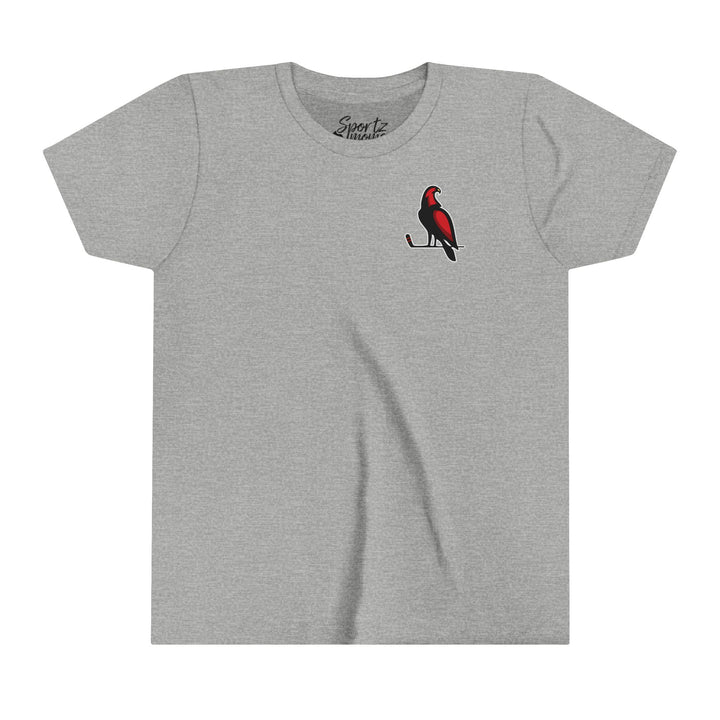 Wheeling Lightningbirds Unisex Youth Mid-Level T-Shirt - Bird Only