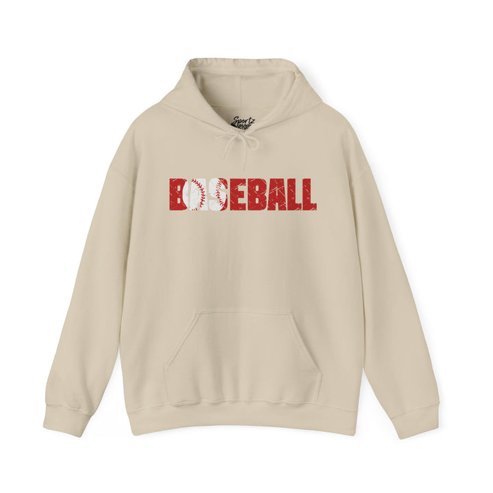 Baseball Adult Unisex Hooded Sweatshirt