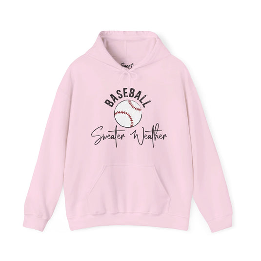 Baseball Sweater Weather Unisex Adult Basic Crewneck Sweatshirt