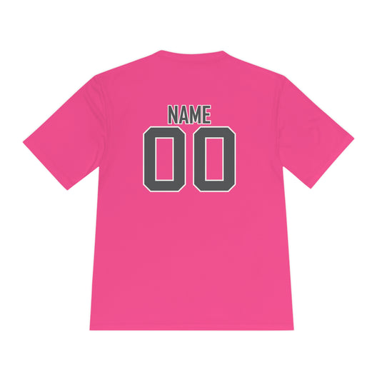 Edgewood Premier FC Unisex Adult Moisture Wicking T-Shirt - Breast Cancer Awareness