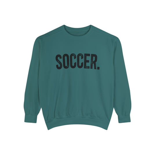 Rustic Design Soccer Adult Unisex Premium Crewneck Sweatshirt